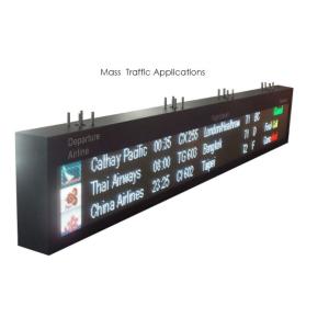 EN12966 VMS LED Passenger Information Displays P3 P4 P6 P8 P10mm