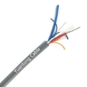 China FTTH Hybrid Composite Cable , G657a2 LSZH Fiber Copper Hybrid Cable on sale