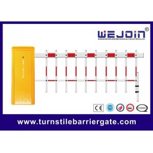 China Aluminum Straight Boom Electronic Car Park Barrier Gate DC24V Variable Frequency Barrier on sale