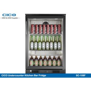 Small Commercial Beer Cooler Refrigerator 0 - 10 Degree With ROHS Certification