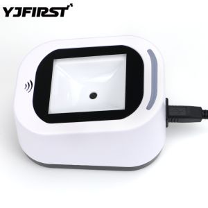Tabletop Automatic Barcode Scanner USB 2D QR Code Reader & Hands-Free High Speed