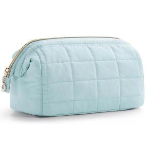 Puffy Cosmetic Pouch Cosmetic Bag designed with a puffy material that's as soft