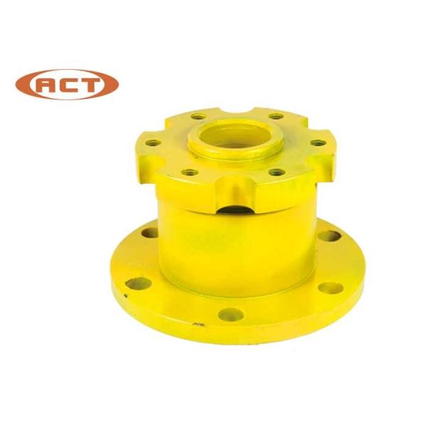 Quality Yellow Excavator Spare Parts Fan Seat For Komat Su PC200-3/5  143*114*40  6136-61-3610 wholesale