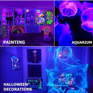 Industrial black light 365NM 395NM UVA flicker free 100-327V AC CE RoHS SAA ETL