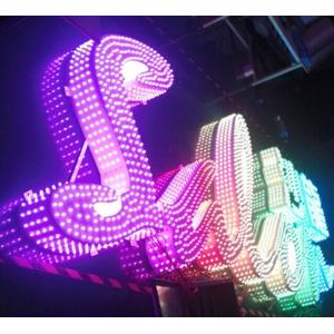 Outdoor Advertising IP67 DC5V 12MM IC16716 RGB Full Color LED Pixel Light