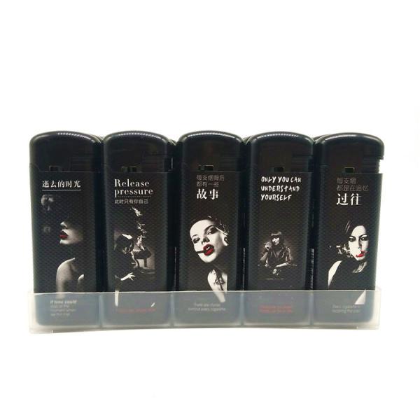 Kitchen Customized Request Rechargeable Torch Lighter with Windproof Flame and