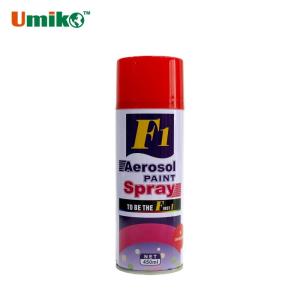 Cheap Durable Benzene Free for Heath Automotive Aerosol Spray Paint with Glossy Finish for sale