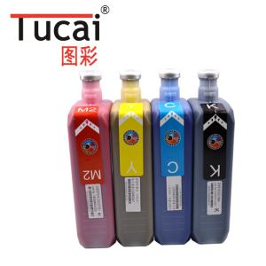 Cyan Eco Solvent Sublimation Ink Epson Printer Ink Replacement For EPSON DX5 DX7