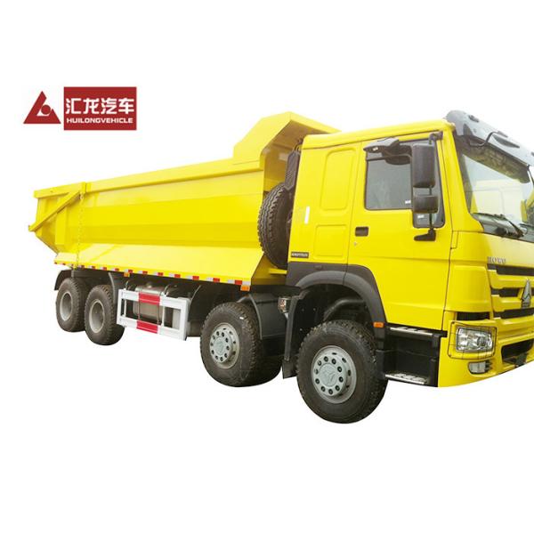 Quality Mining Stone Sand Dump Heavy Duty Tipper Trucks SINOTRUK HOWO A7 420hp 12 Wheels wholesale