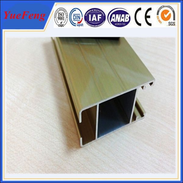 Quality price of aluminium sliding window extrusion frame, aluminum rail for windows and doors wholesale