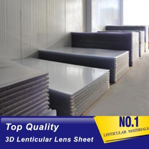 Transparent Pet 0.58mm 50 lpi 3d Lenticular Lens Sheet Film For Making The