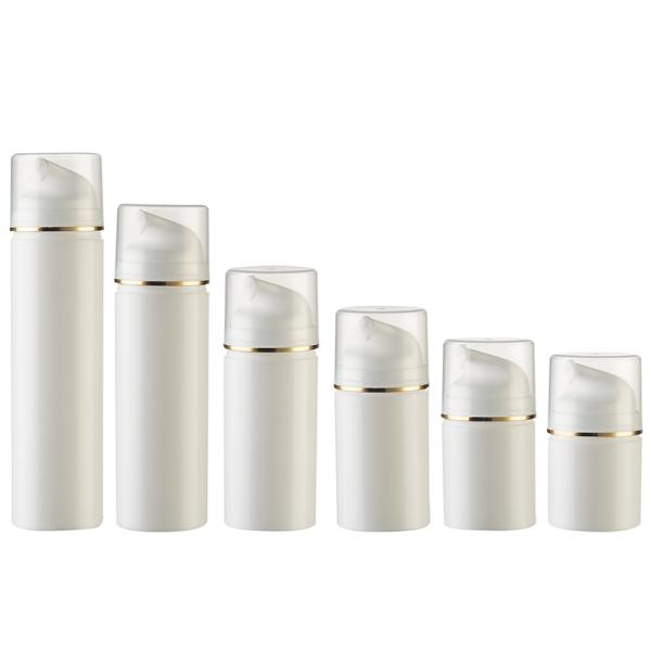 Custom Plastic Airless Bottle 30ml-100ml with Vacuum Pump