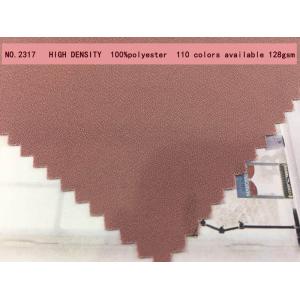 Stretch 60 inch Plain Crepe Fabric Polyester Textile Material 130gsm