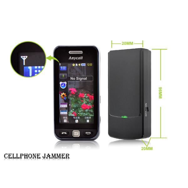Mini Portable Mobile Phone Signal Jammer 3G/GSM/CDMA GPS Bluetooth WIFI 2.4G