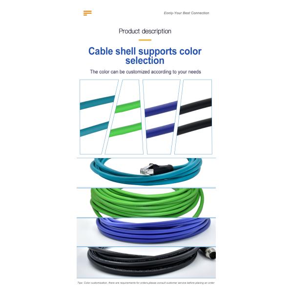 M12 Male / Female Aviation Socket 3/4/5/6/8/12/17-Core Pinhole Connector With Molded Rubber Core