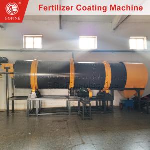 Fully Automatic Fertilizer Coating Line 3-6 Ton Per Hour