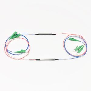 1610nm LC APC Fiber Optical Circulator Low PDL Polarization Insensitive