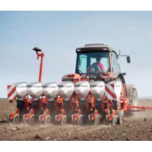 Cheap Air System Precision Seeder Agriculture Equipment 7 Rows Line Spacing Range 50-68 Cm for sale