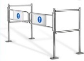 China Supermarket Gate Four Arm Turnstile Tunrstile on sale