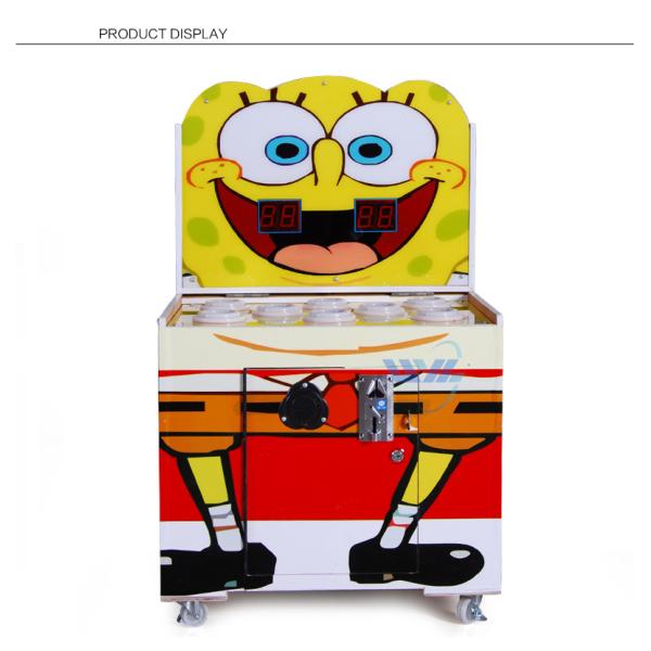 Frog Hamster Game Coin Operated Arcade Machines L510*W630*H1050mm For Kids