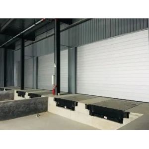 Hydraulic Dock Leveler with 1-Cylinder Platform and Extension Plate Design for