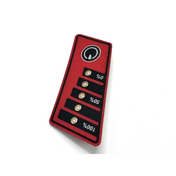 Quality LED Embeded Backlight Matrix FFC Membrane Switch Panels With Errows wholesale