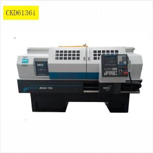 China Horizontal Flat Bed CNC Lathe Machines CKD6136i 20 - 3000r/Min Spindle Speed on sale