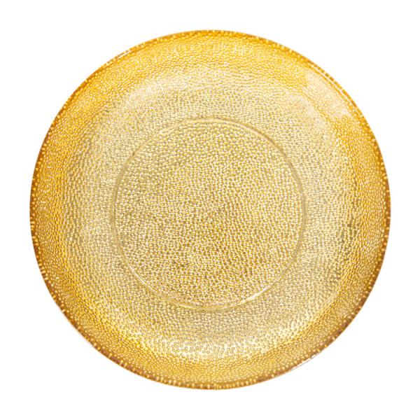 Quality 2022 NEW Silver Decorated Spray Glass Charger Dinnerware High Quality Charger Plates wholesale