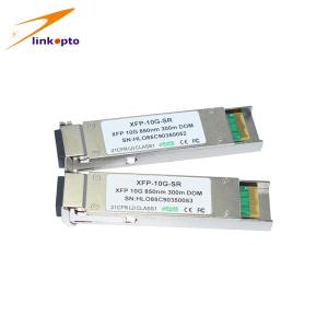Lightweight BIDI 10G XFP Module Optical Transceiver Tx1550 / Rx1490nm 80km