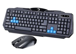China 104 Key Keyboard Mouse Wireless Combo , Cordless Mouse And Keyboard Easy Operate on sale