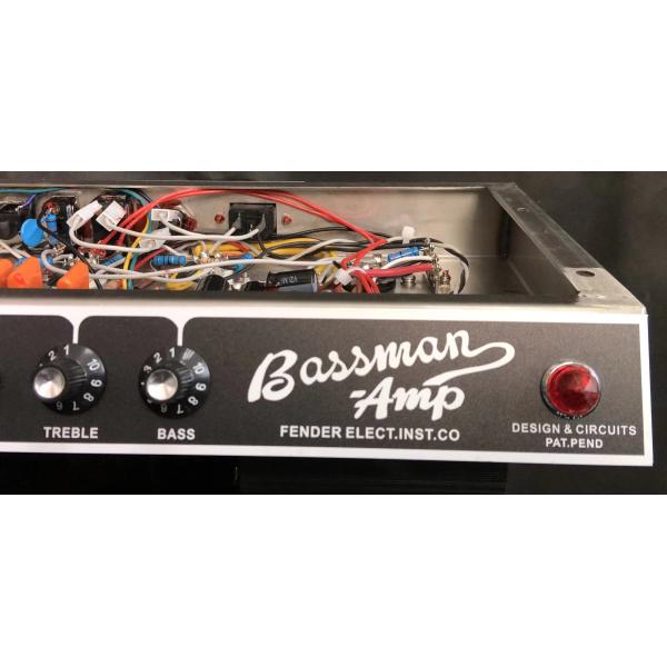 Custom 64' Bassman Blackface Deluxe Reverb Amp Head Fender Style