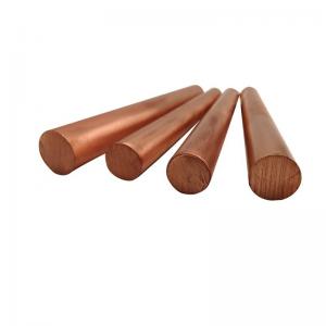 China Customized Beryllium Copper Bar Rod C1100 Rod With High Hardness on sale