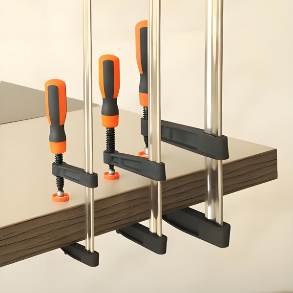 Quick Set Ratcheting Insert F-Clamp for Efficient and Powerful Clamping Force