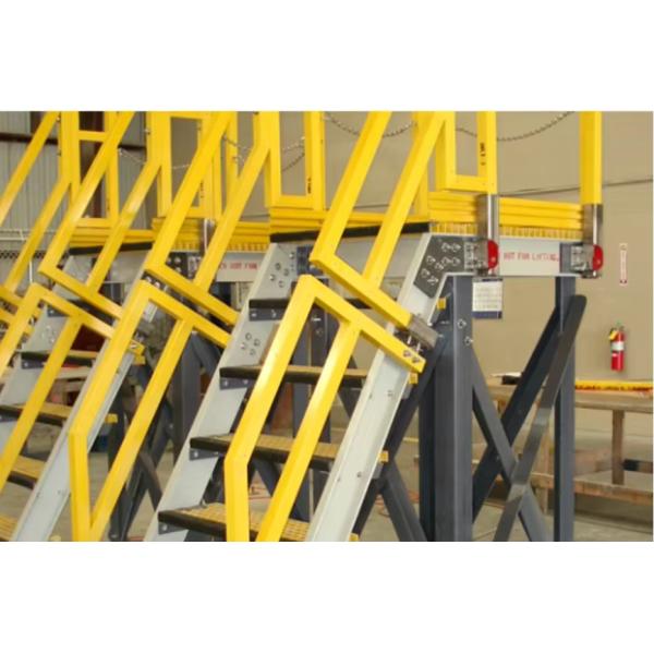 Pultruded Easily Assembled Frp Handrails Guardrails Structural Shapes Stair