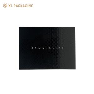 XL Packaging Custom Packaging Box Factory Custom Black Paper Box Packaging White