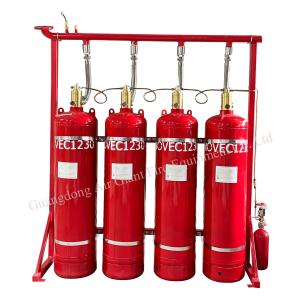 China 5.3MPa Novec1230 Fire Suppression System with Automatic Starting Mode on sale