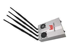 China 20 Watt Power Gps Signal Jammer Blocker 20m to 70m Adjustable Jamming Range on sale