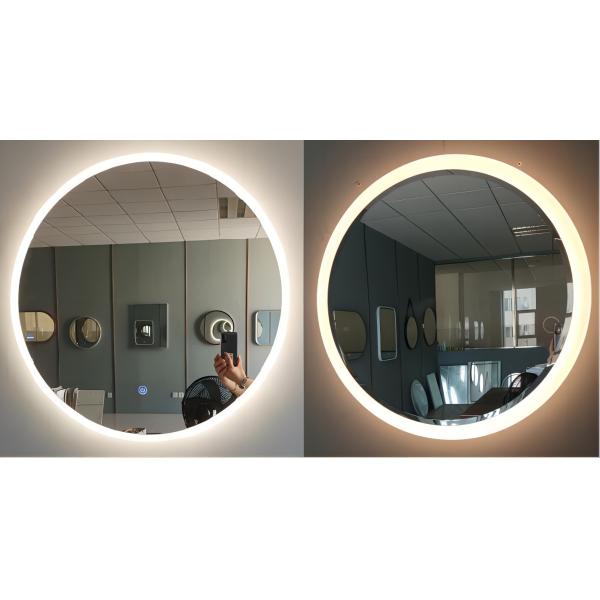 Demisting Oval LED Makeup Vanity Mirror With Lights 36W