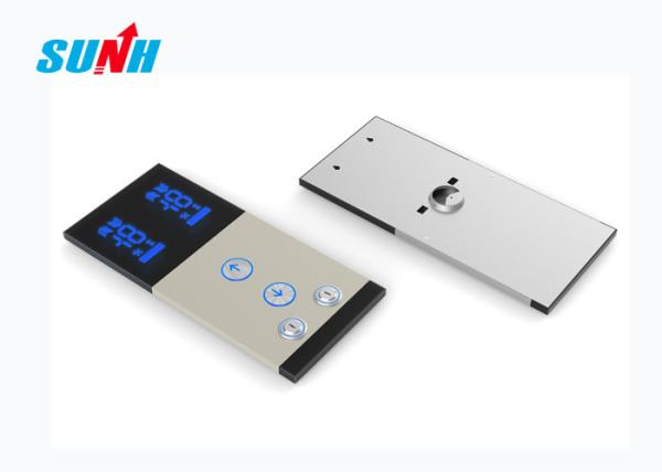 Quality SUNH Duplex Elevator Call Panel With Blue Seven Segment Code Display wholesale