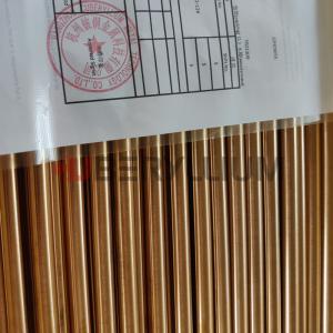 Cheap ASTM C17300 Bright BeCu Beryllium Copper Bar For Electrical Switch for sale