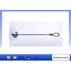 1500MM Depth Tower Erection Tools Ground Hole Drill Earth Auger