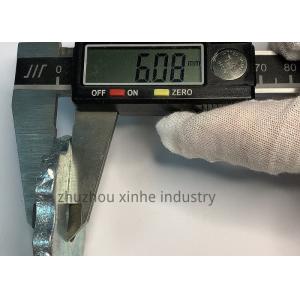 Standard 6 Tips Carbide Tipped Milling Cutters For Grinders , Line Removers