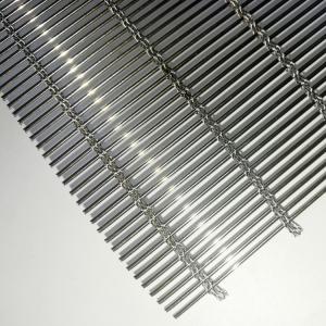 Cheap Stainless Steel Architectural Woven Wire Mesh Polished Surface ISO9001 Certified for sale