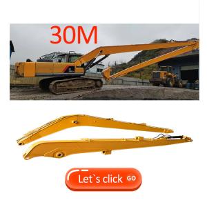 China Alloy Steel Cat Excavator Long Arm Q355B Default Q690D Optional Materials on sale