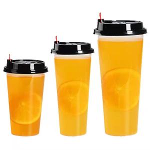 Oripack PP Plastic Bubble Tea Cup 360ml To 1000ml