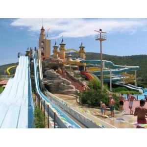 Customized Size High Speed Water Slide / Water Park Equipment