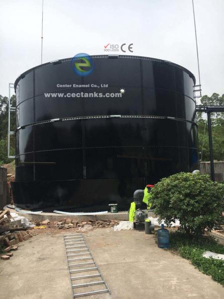 Quality Customized Bolted Steel Biogas Storage Tank For Biogas Project Alkali Proof wholesale