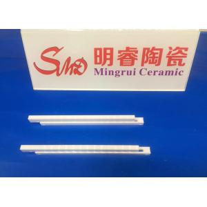 White Color Precision Ceramic Components Zirconia Ceramic Slide Track Sliding