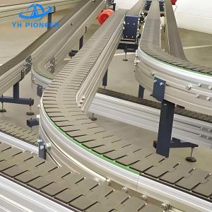 Low Noise Flexible Chain Conveyor Adjustable Speed and Various Voltage Options