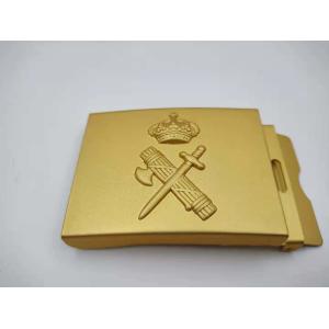 Electroplating Annual Design Golden Army Belt Buckles